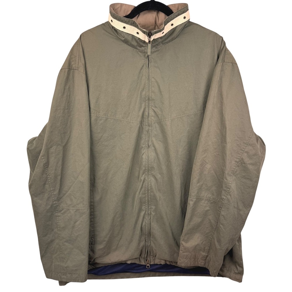 RAINFOREST Jacket XXL Men's Olive Green Full‎ Zip Lightweight Outdoors Gorpcore